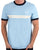 Sergio Tacchini Supermac T Shirt Sky Blue/Navy