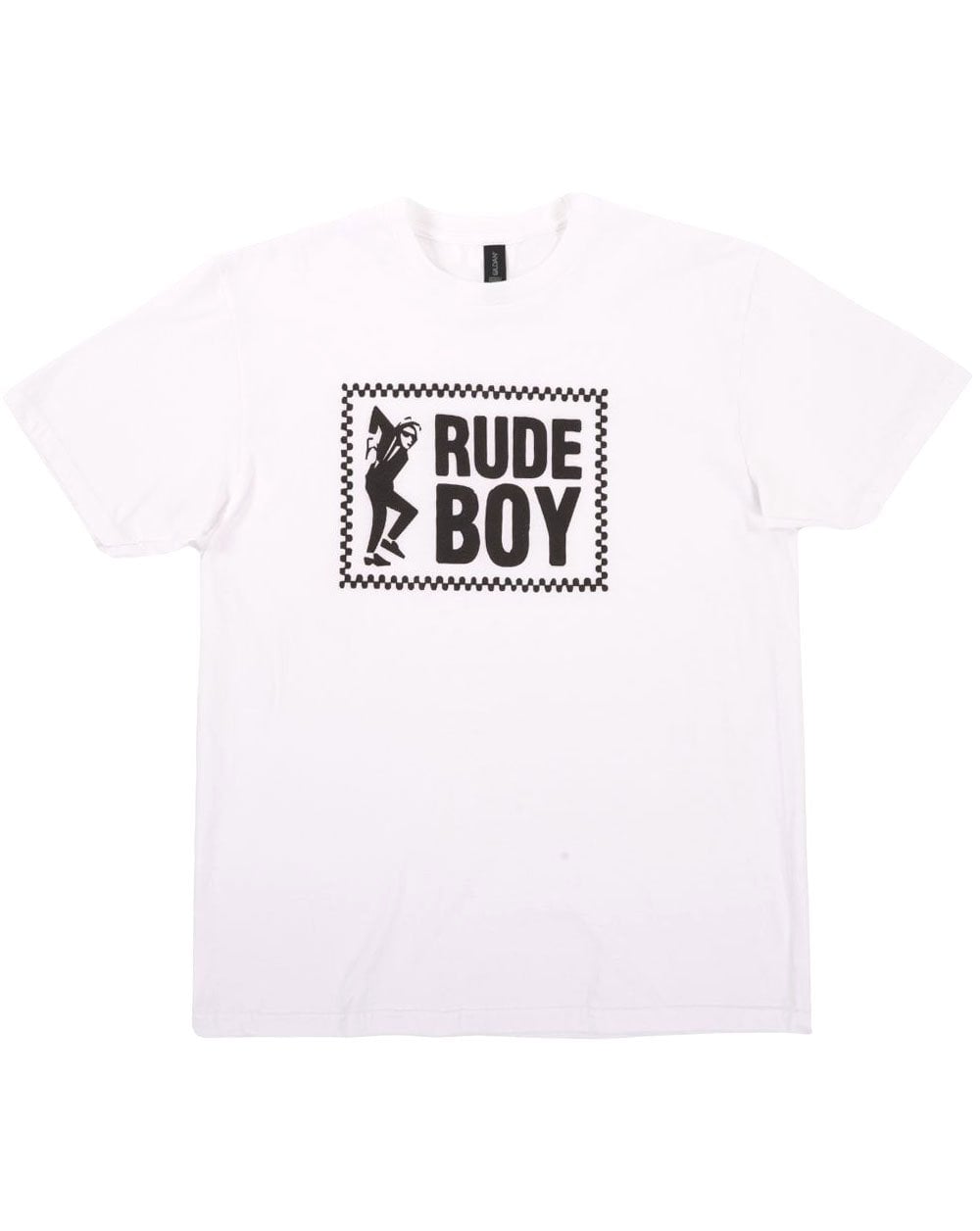 80er Casual Classics Rude Boy T-Shirt Weiß