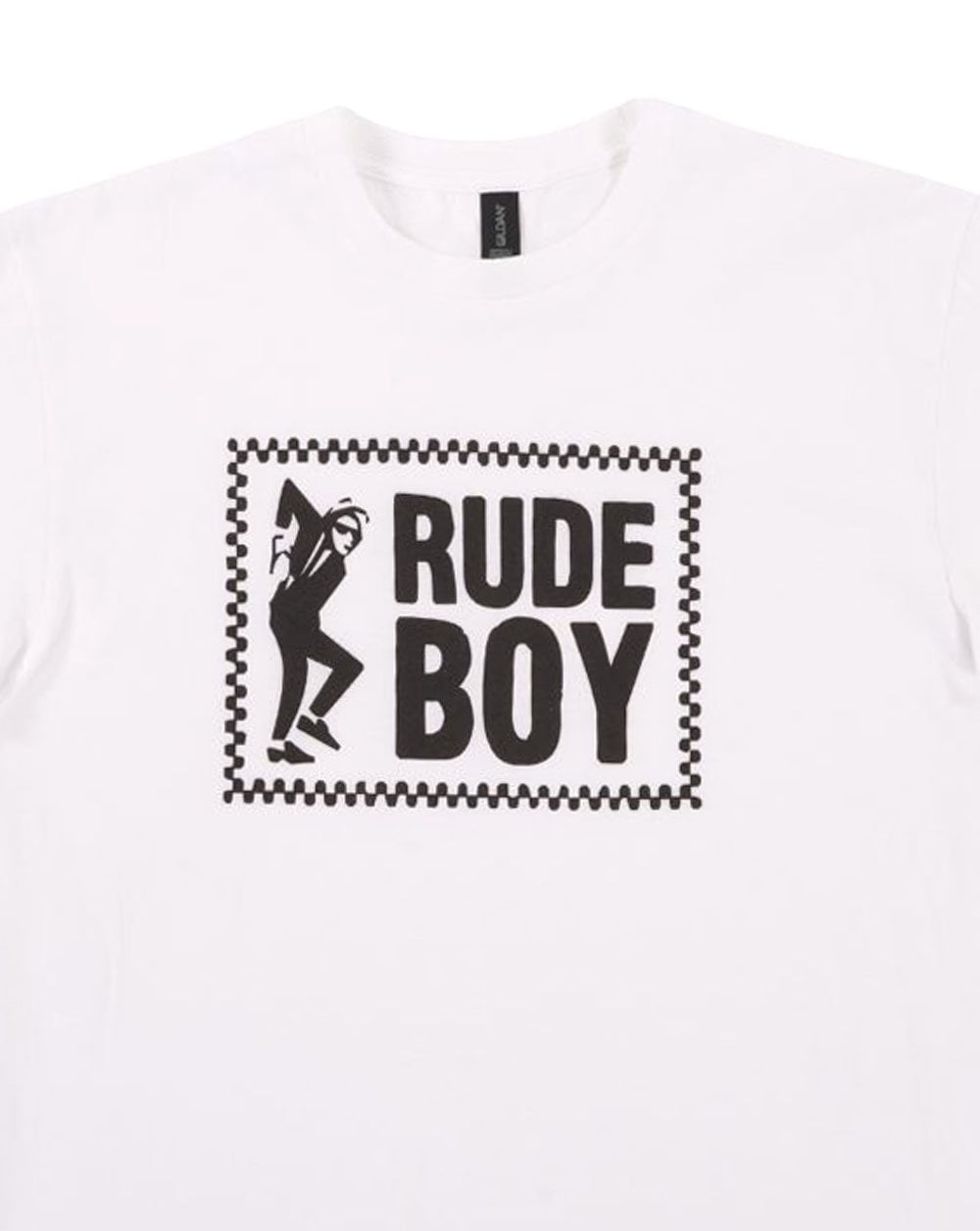 80er Casual Classics Rude Boy T-Shirt Weiß