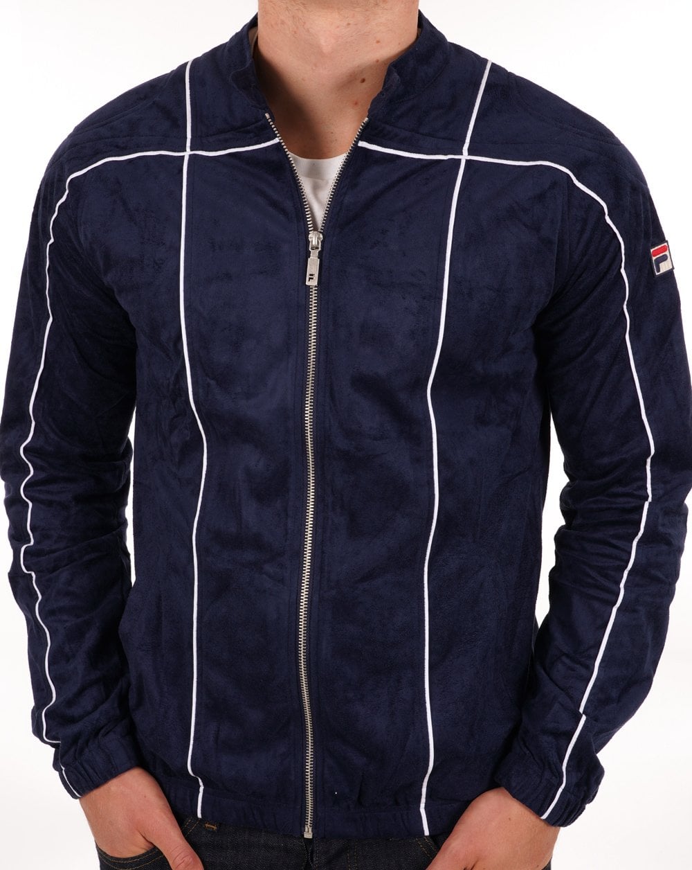 Fila Vintage Terrinda MK3 Trainingsjacke, Marineblau