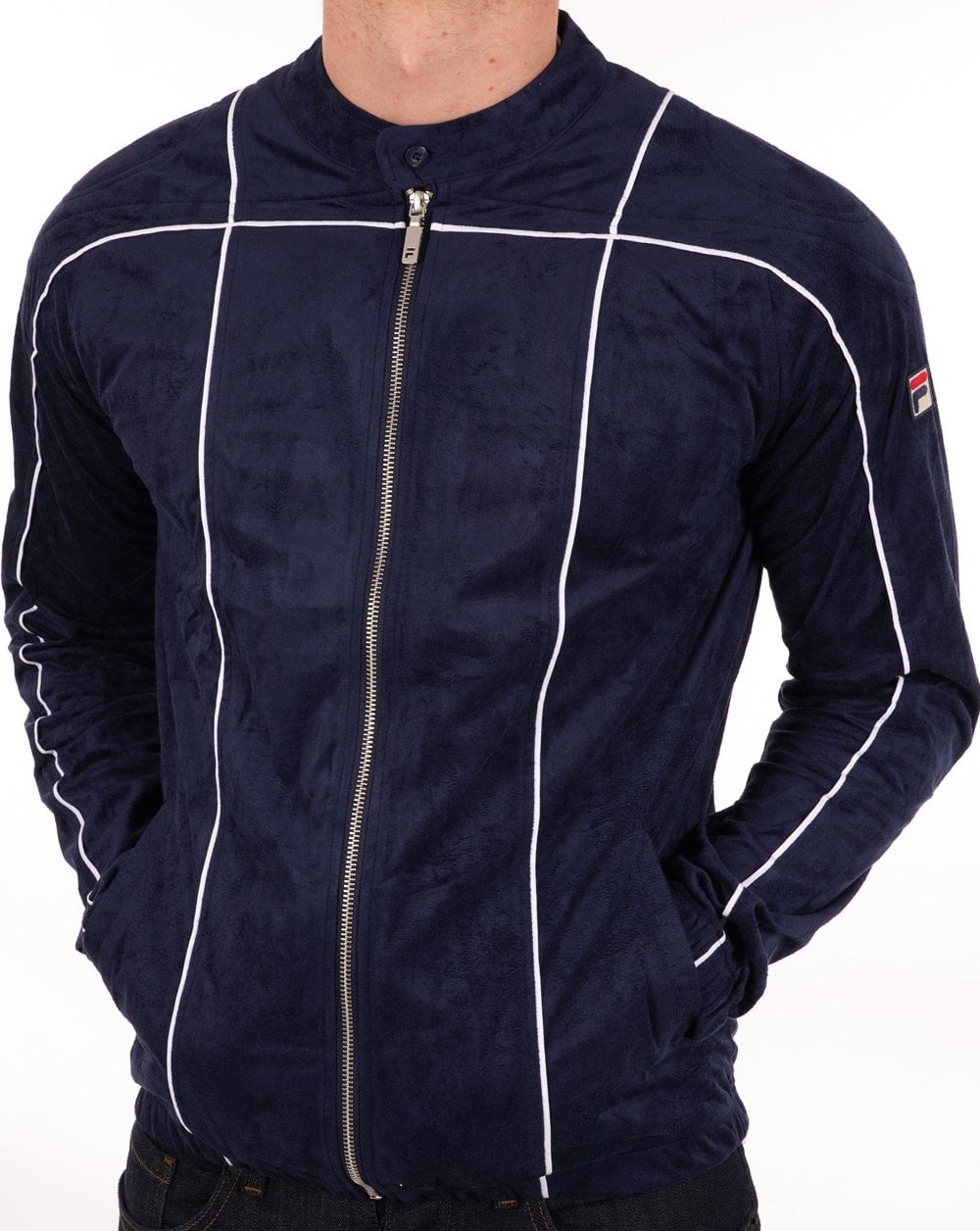 Fila Vintage Terrinda MK3 Trainingsjacke, Marineblau
