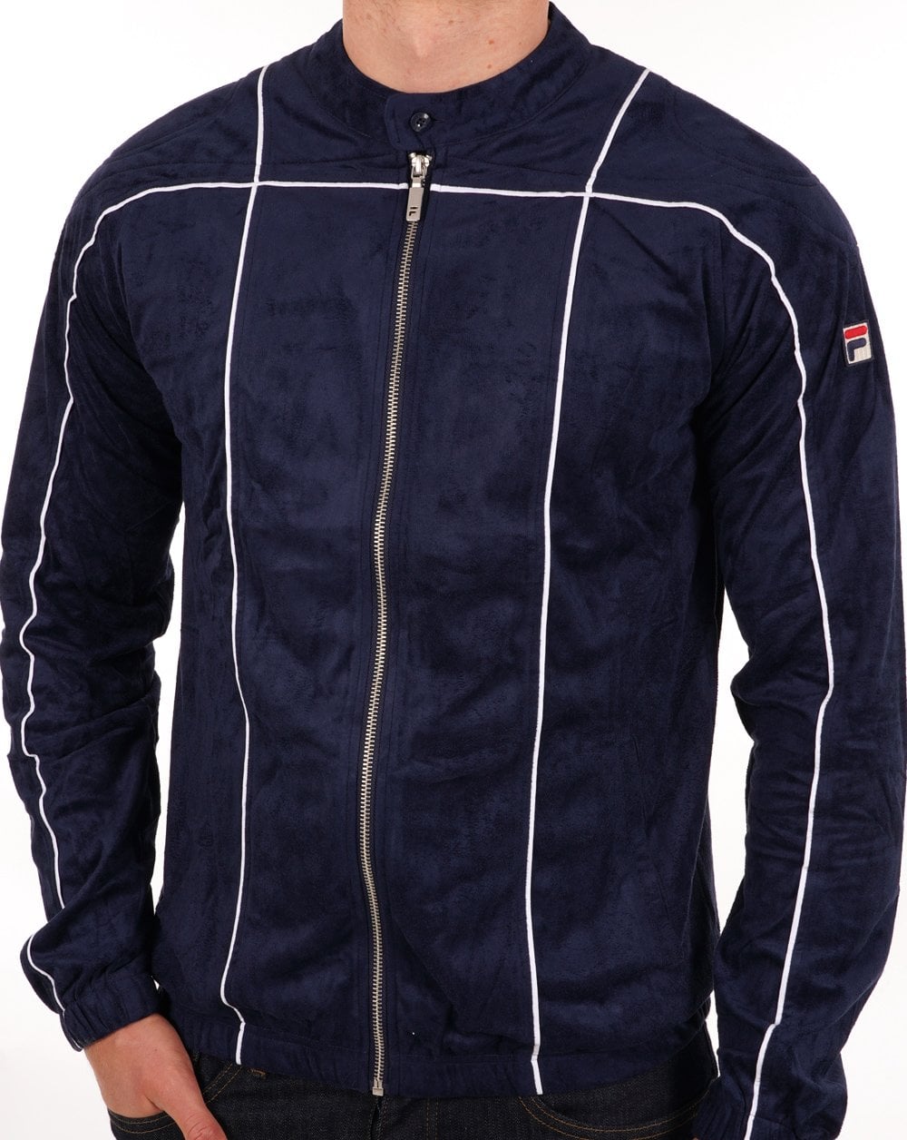 Fila Vintage Terrinda MK3 Trainingsjacke, Marineblau