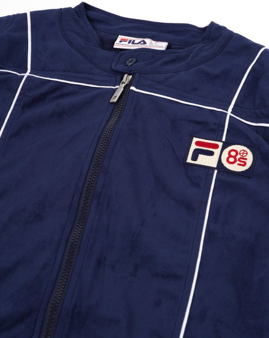 Fila Vintage Fila Vintage – Terrinda Mk3 Pro – Trainingsjacke mit Badge, Marineblau