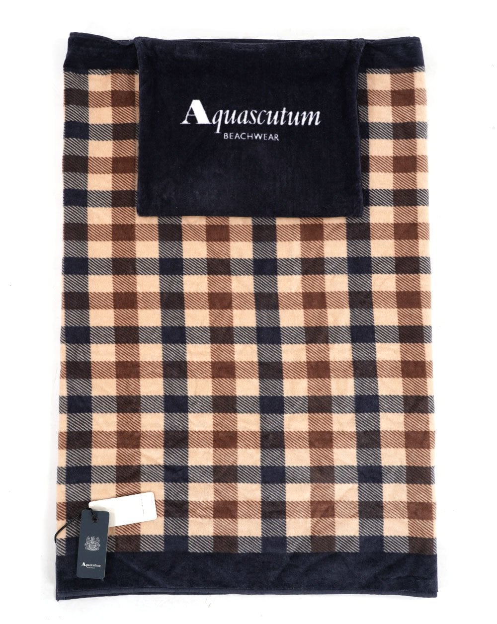 Aquascutum Strandtuch Karo