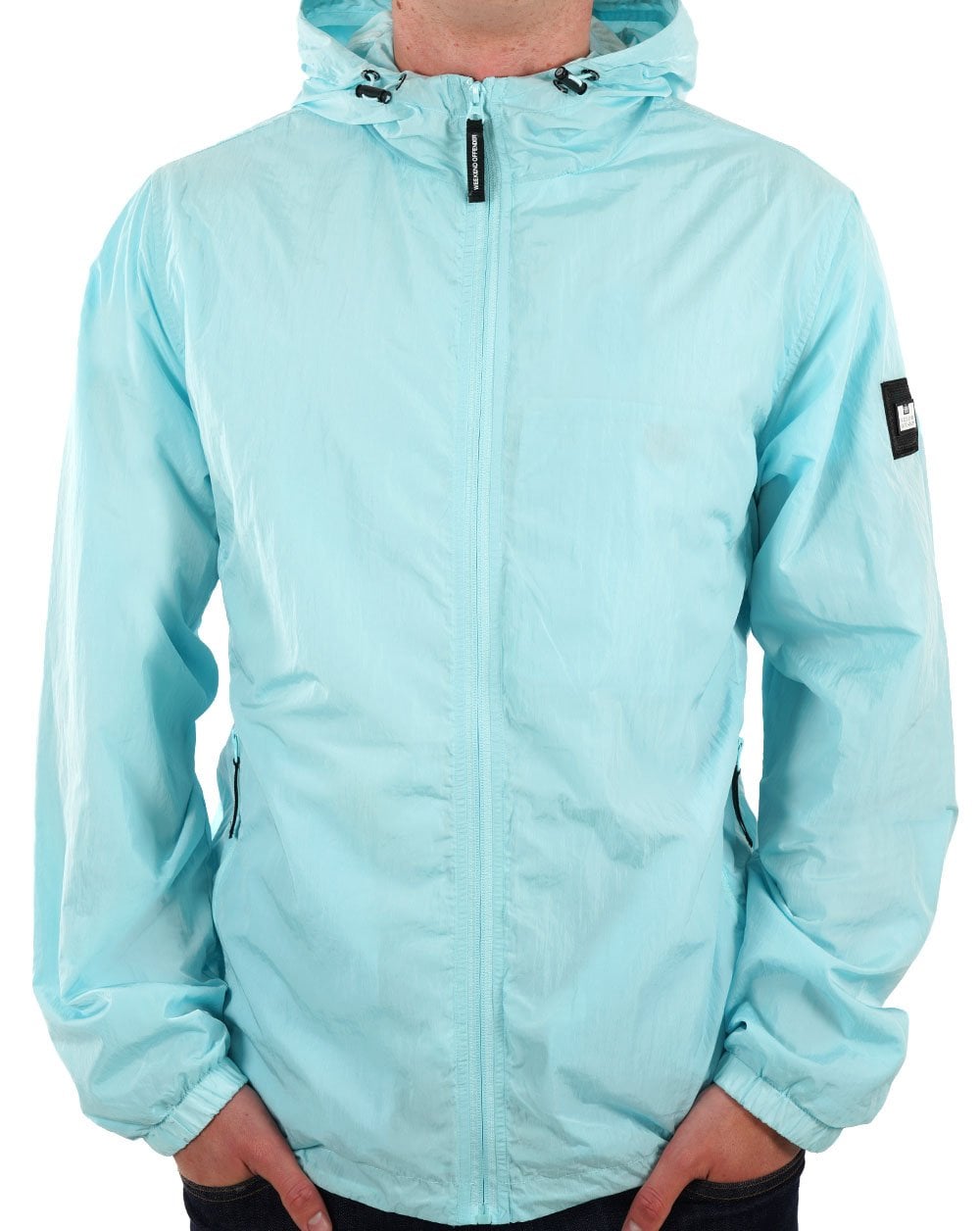 Weekend Offender Technikerjacke Himmelblau