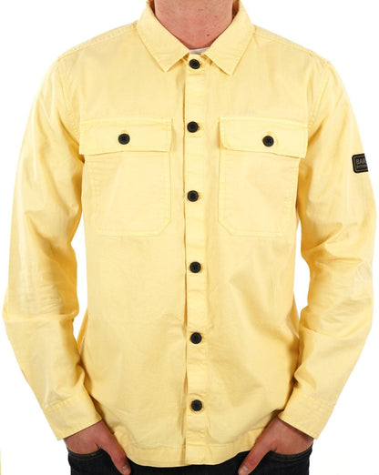 Barbour International – Adey-Überhemd in Staubgelb