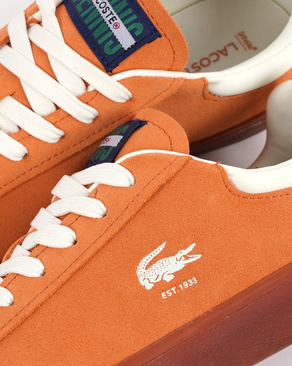 Lacoste Baseshot Trainer Orange/Gum