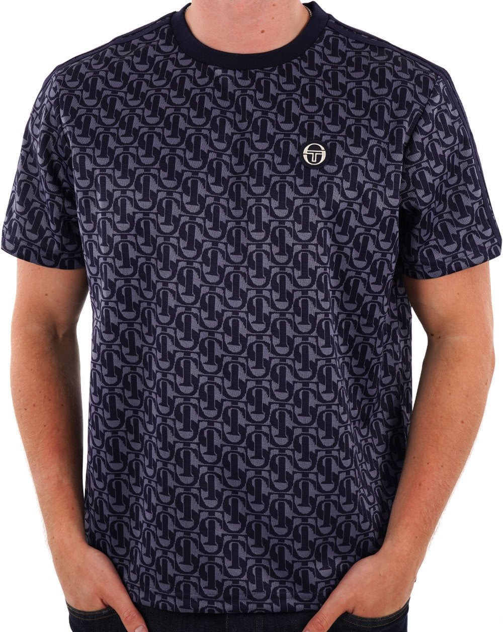 Sergio Tacchini Rene Mono T-Shirt Marineblau
