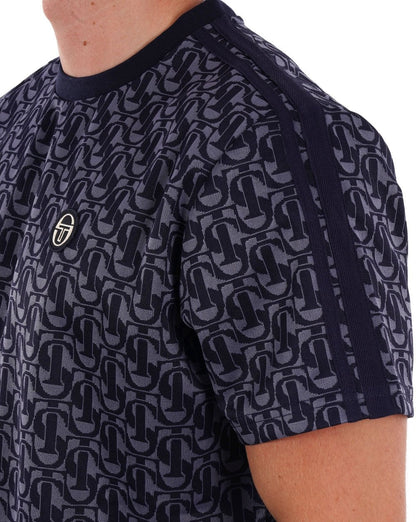 Sergio Tacchini Rene Mono T-Shirt Marineblau