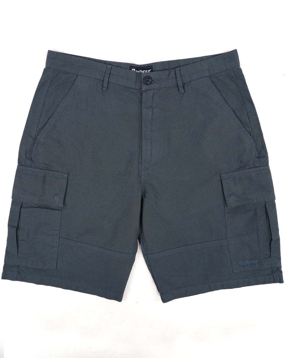 Barbour Essential Ripstop Cargo Shorts Dunkelschiefer