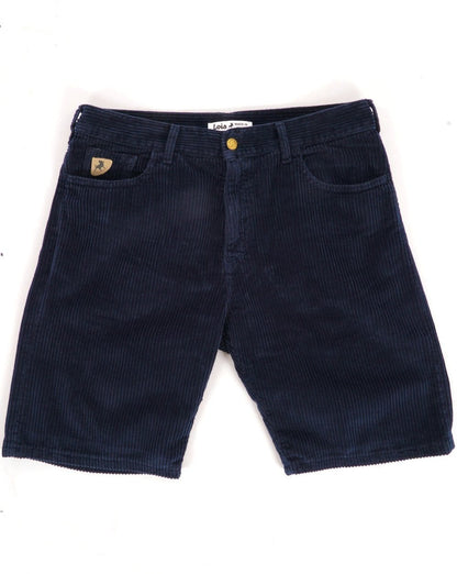 Lois Pepe Jumbo Cord Shorts Marineblau