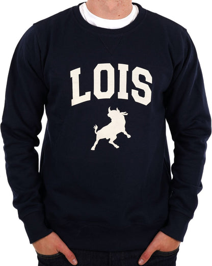 Lois Special College-Sweatshirt Marineblau