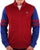 Lacoste Sport Striped Tennis Track Top Claret/Blue