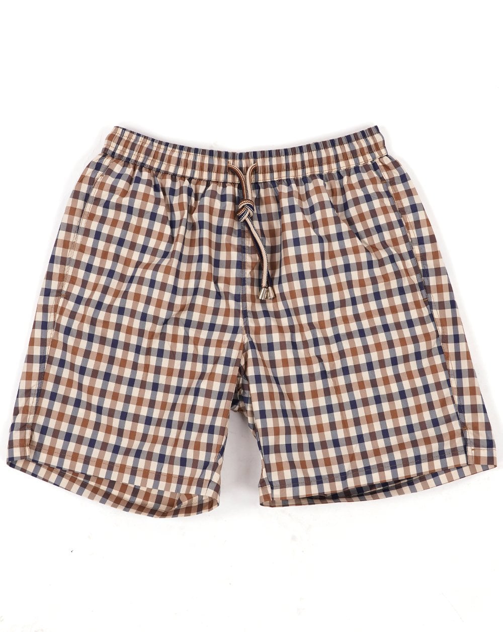 Aquascutum Classic Check Badeshorts Karo