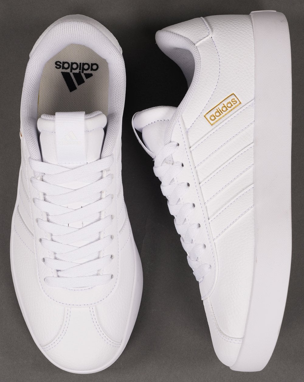 Adidas Court Sneakers Weiß/Gold