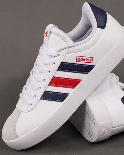 Adidas Court Sneakers Weiß Marine Rot