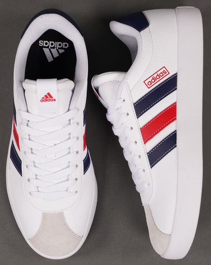 Adidas Court Sneakers Weiß Marine Rot