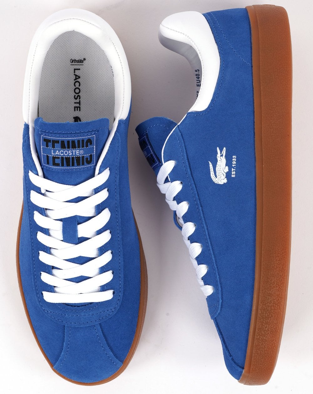 Lacoste Baseshot Trainer Königsblau/Gummi