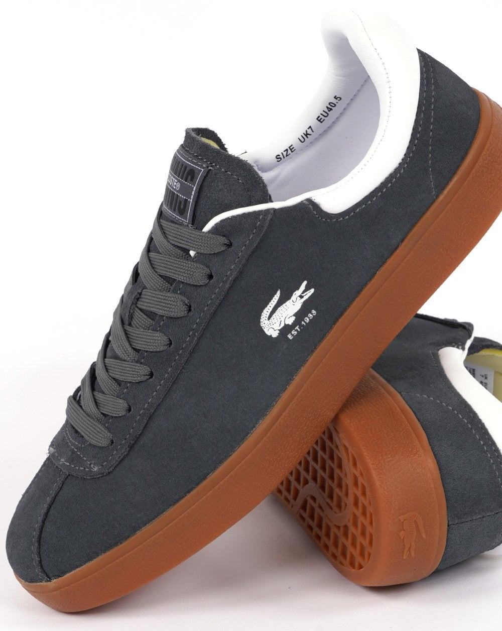 Lacoste Baseshot Trainer Grau/Gummi
