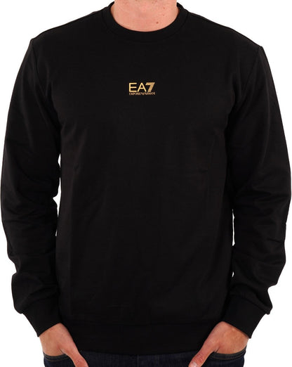 EA7 Emporio Armani Sweatshirt Schwarz/Gold