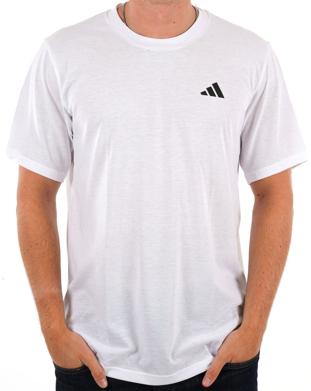 Adidas Training Essentials T-Shirt Weiß/Schwarz