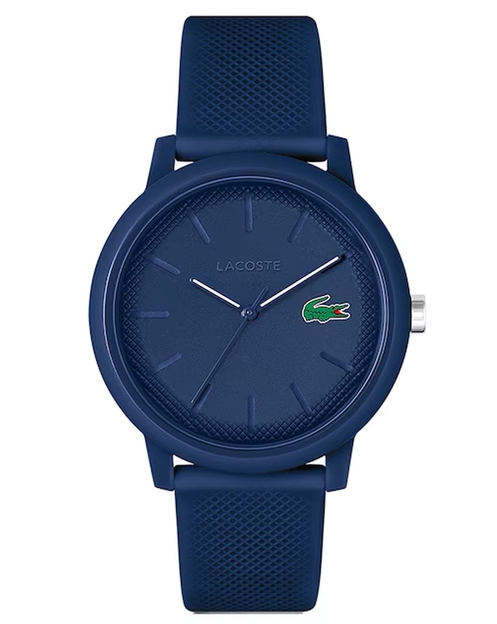 Lacoste 12.12 – Uhr mit blauem Silikonarmband