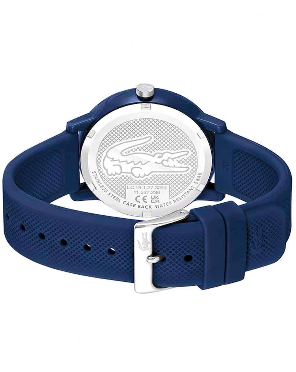 Lacoste 12.12 – Uhr mit blauem Silikonarmband