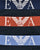 Emporio Armani 3 Pack Boxer Shorts Navy/Multi