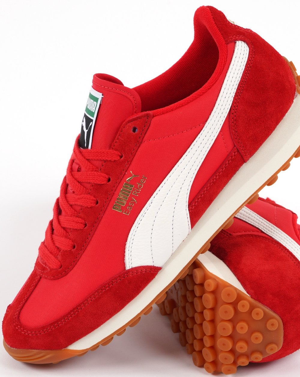 Puma Easy Rider Vintage Sneaker Rot Weiß