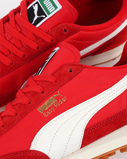 Puma Easy Rider Vintage Sneaker Rot Weiß