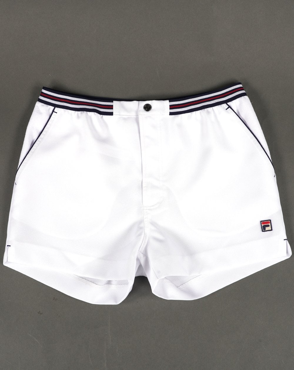 Fila Vintage High Tide 4 Shorts White