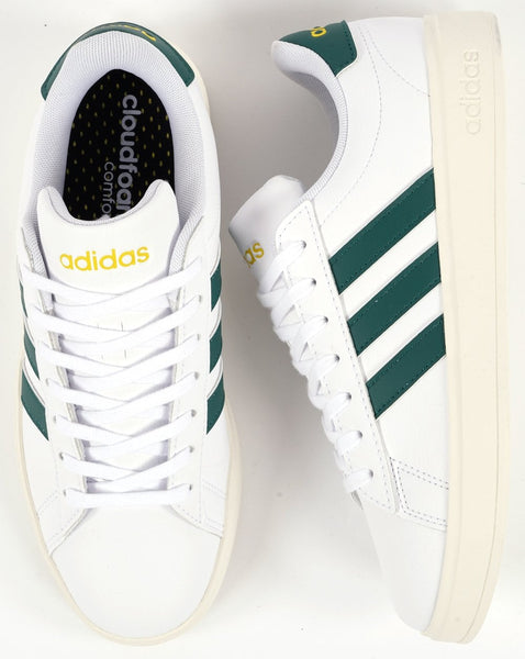 Adidas Grand Court 2.0 Trainers White Green