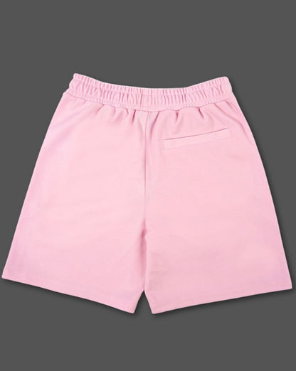 Sergio Tacchini Gestreifte Freizeitshorts Rosa/Weiß