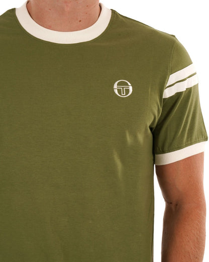 Sergio Tacchini Sella T-Shirt Oliv