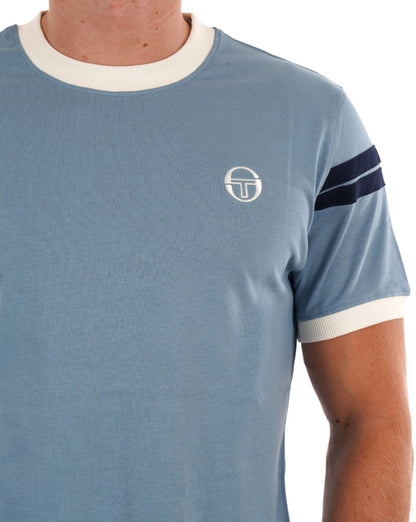 Sergio Tacchini Sella T-Shirt Soft Blue