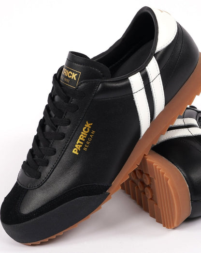 Patrick Bergan Sneakers Schwarz/Weiß