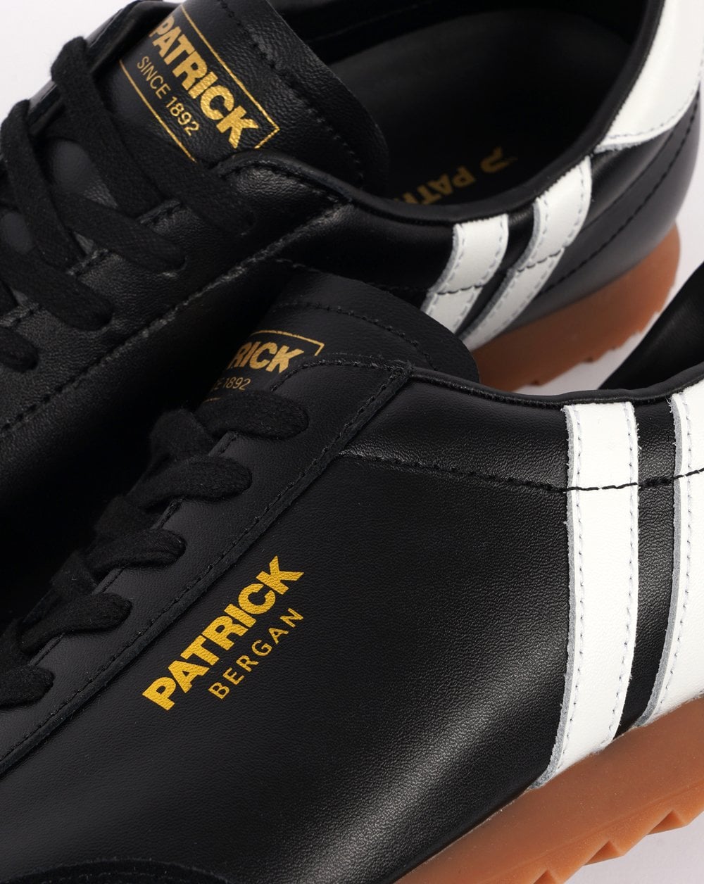 Patrick Bergan Sneakers Schwarz/Weiß