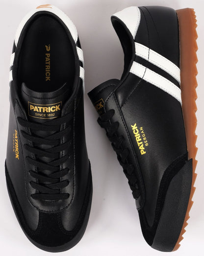 Patrick Bergan Sneakers Schwarz/Weiß