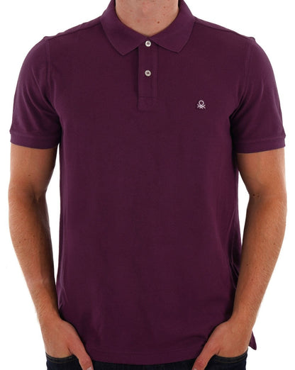 Benetton Poloshirt Traube