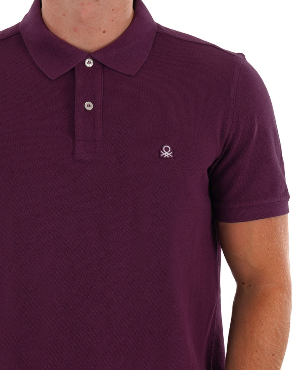 Benetton Poloshirt Traube
