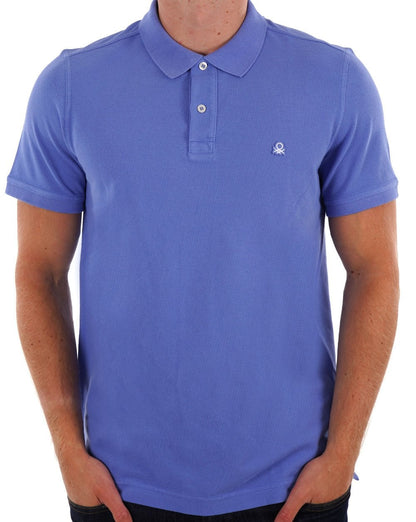 Benetton Poloshirt Lila Flieder