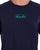 Benetton Box Logo T-shirt Navy