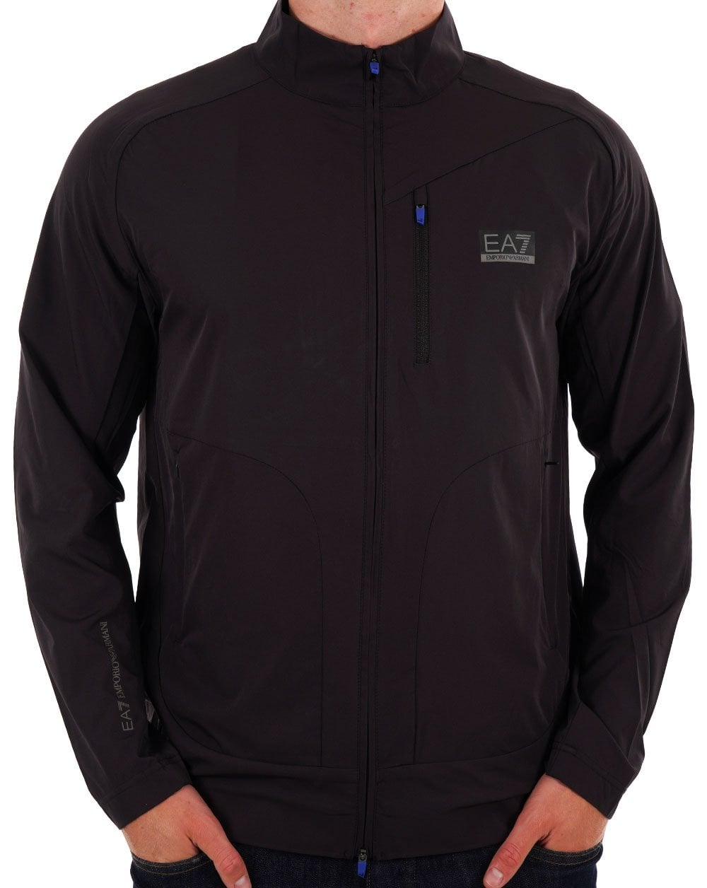 EA7 Emporio Armani Reißverschlussjacke Black Bean
