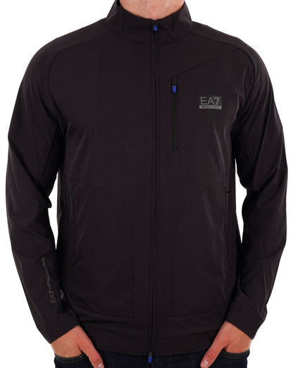EA7 Emporio Armani Reißverschlussjacke Black Bean