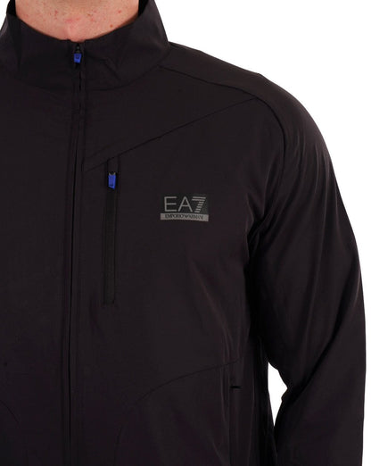 EA7 Emporio Armani Reißverschlussjacke Black Bean