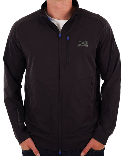 EA7 Emporio Armani Reißverschlussjacke Black Bean