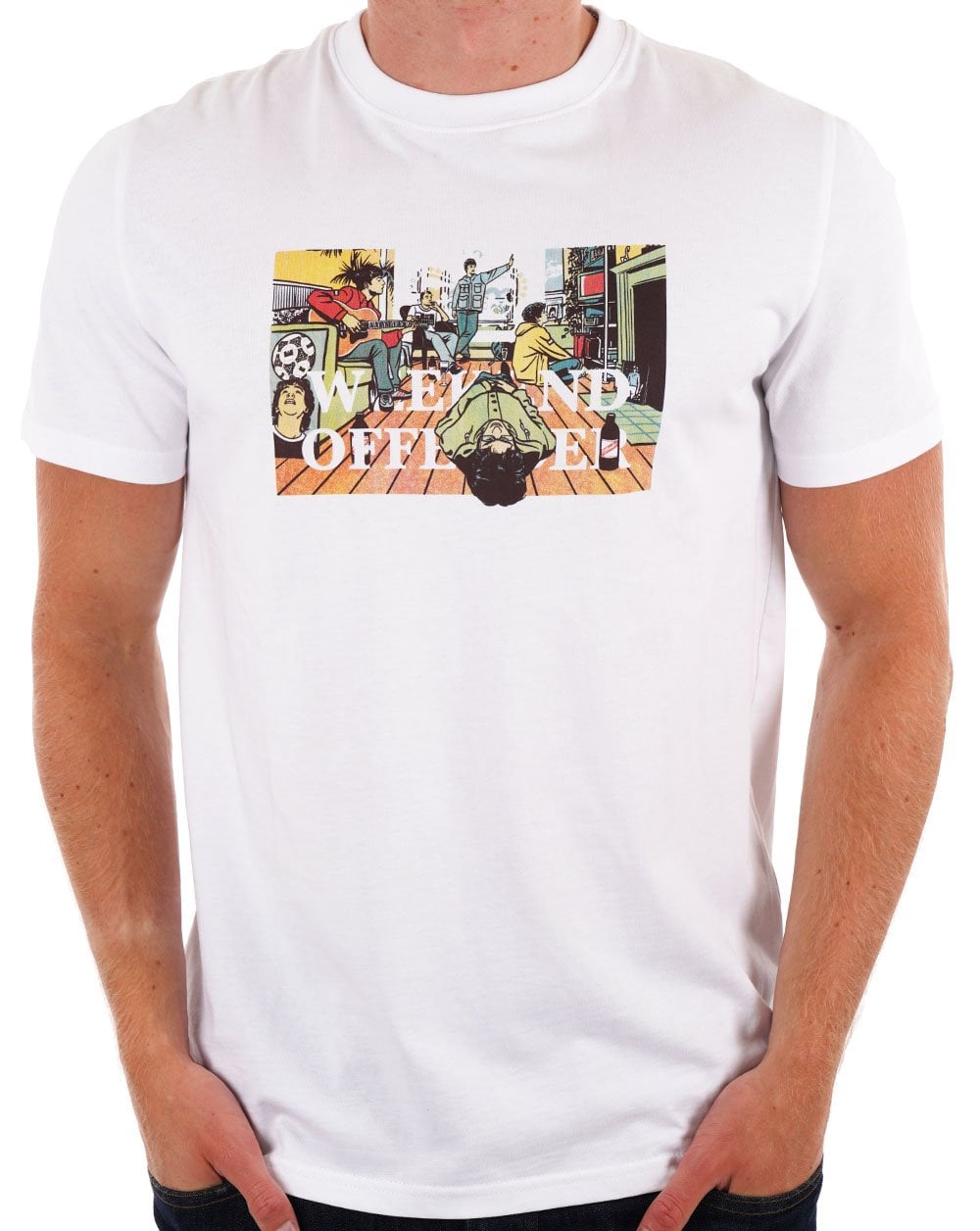 Weekend Offender Stratford Avenue T-Shirt Weiß