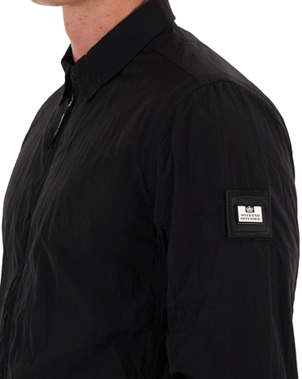 Weekend Offender Vinnie Überhemd Schwarz