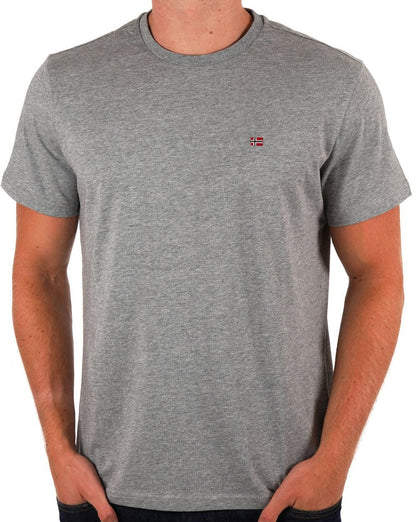 Napapijri Salis T-Shirt Mittelgrau meliert