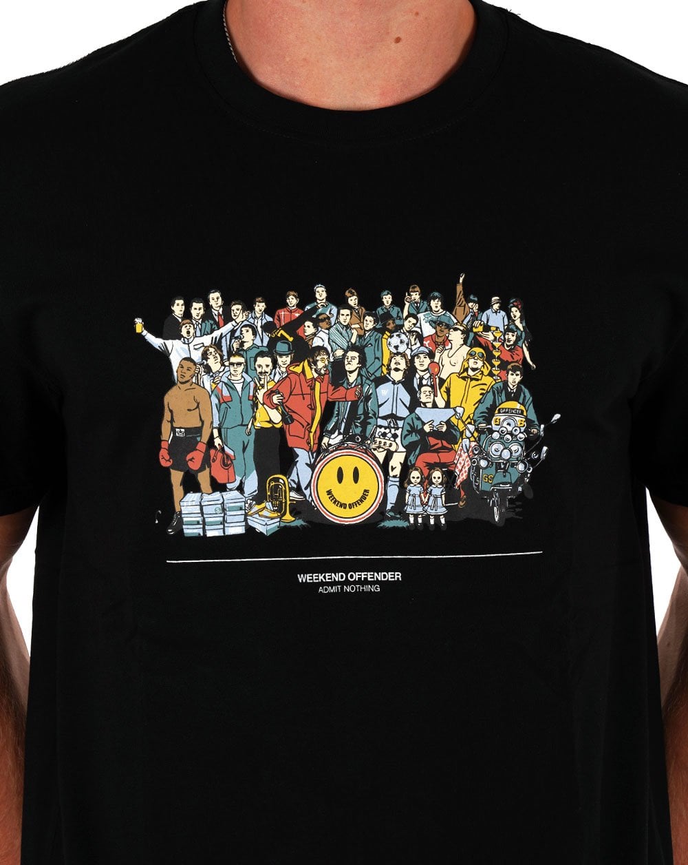 Weekend Offender Blake T-Shirt Schwarz